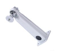 Soporte de cámara de montaje en pared ajustable, 1 paquete de soporte de cámara de seguridad de aleación de aluminio con rotación vertical de 90° y horizontal de 360° para instalación de CCTV en