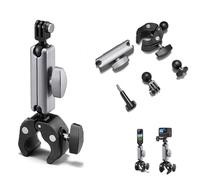 Soporte de cámara Deportiva para Insta-360 X5 X4 X3 X2/GO 3S/GO 3/Gopro Hero 13 12 11 10 9 8/dji Osmo Pocket 3/2/Action 5/4/3/2,Soporte de Manillar de cámara para Bicicleta y Motocicleta.