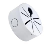 Soporte de cámara domo con diseño de cables ocultos, caja de conexiones impermeable, perfecto para montaje de cámara de alambre secreto residencial y comercial, soporte de techo para ABS de alambre