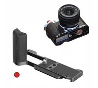Soporte de cámara para Fujifilm X-M5, cámara L-Grip X-M5, zapata fría de alta calidad, agarre de dedo con una sola mano, accesorios de soporte de disparo (negro)
