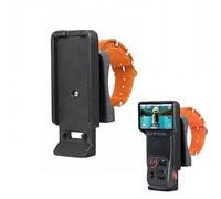 Soporte de cámara para Insta360 Luna Ultra, soporte para control remoto con correa de muñeca ajustable para grabación POV (naranja)