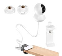 Soporte De Cámara para Tapo TP-Link C200, Soporte Flexible De Cuello De Cisne para TP-Link Tapo C200/C210/C220/C230, Soportede Pinza Ajustable Sin Perforar para Cámara De Vigilancia