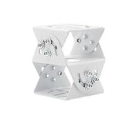 Soporte de cámara resistente a la intemperie, múltiples ángulos, ajustable, instalación rápida, múltiples soportes de seguridad, a prueba de viento