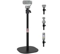 Soporte de cámara web de mesa, soporte de trípode de servicio pesado de 45cm compatible con Insta360 Link 2/PTZ 4K Webcams y X4 X3 X2 cámaras de acción