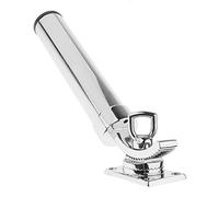 Soporte de Cana de Pescar del Barco Soporte de Cana de Pescar Ajustable Soporte de Cana de Barco Plata