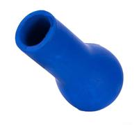 Soporte de caña esférica PU Soporte de pesca Amortiguador Resto para pesca al aire libre Sea River Fishing(azul)