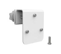 Soporte de canalón de metal con tornillos de montaje para S330 S340, soporte de cámara de seguridad, soporte de instalación rápida, metal con tornillos de montaje para exteriores