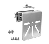 Soporte de canalón para cámara de seguridad, soporte de acero inoxidable compatible con cámaras eufy SoloCam S340, fácil instalación en exteriores