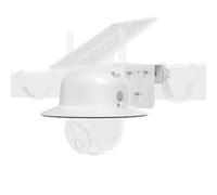 Soporte de canalón sin taladro con parasol resistente a la intemperie para cámaras de seguridad AOSU SolarCam D1 Classic y ANSQUE GU01/SAU1