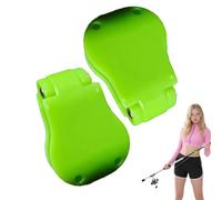 Soporte de cañas con clips de fijación, 2 piezas accesorios de pesca, soporte fijo de pesca, para pescadores de agua dulce y salada, hombres y padres, para mar Lago Río Tanque