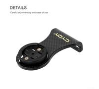 Soporte de carbono para computadora de bicicleta Garmin y para Bryton extensión de vástago eficaz (para Bryton)