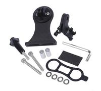 Soporte de carbono para extensión de vástago de bicicleta 3K, ligero y para Garmin Edge Series y para Bryton Rider Series Cycle GPS (para Wahoo)