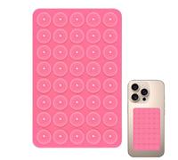 Soporte de carcasa para teléfono con ventosa - Soporte de teléfono de alta adherencia para vídeo | Soporte de carcasa para teléfono móvil con 40 ventosas, soporte duradero para el hogar, el hotel y la