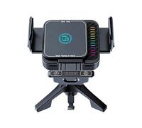 Soporte de carga de teléfono plegable - Auto Clamping Mount, Fast Charging Base, ajustable Grip Mechanism With Secure Hold Característica | Practical Mobile Device Holder For RVs Sedans SUVs Trucks