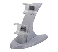 Soporte de carga para controlador PS5, cargador de doble asiento con indicador LED azul, base de carga rápida YZC-521