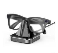Soporte de carga para META-Ray, Ban Glasses AI Diseño elegante Base de carga Accesorio de escritorio elegante