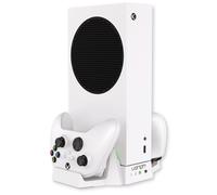 Soporte de carga Xbox Series S con baterías recargables y ventiladores de ref...