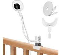 Soporte de cargador de clip para monitor de bebé Nanit Pro con soporte de conector de puerto de carga tipo C y cable de alimentación de 10 pies, accesorio de monitor de viaje sin herramientas ni daños