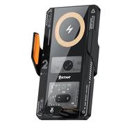 Soporte De Cargador De Coche Inalámbrico - Carga Rápida De 66W | Soporte Para Teléfono Con Salida De Aire De Bloqueo Automático Para Coche, Inducción Inteligente Con Ajustable, Toma Si