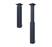 Soporte de Cargador EV para Vehículos de Nueva Energía, Dispositivo de Elevación Eléctrico con Control Remoto Inteligente, Compatible con el 90% de Los Cargadores(Medium)