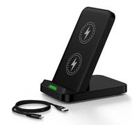 Soporte de cargador inalámbrico Android de 15 W de carga rápida compatible con Motorola Edge 2026 2025 2024 2023/Edge 70 Ultra 60 Pro/Razr/Razr 60 Pro/X70 Air/X50 Ultra/X40/Moto G Stylus 5G 2026/G