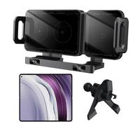 Soporte de Cargador Inalámbrico para Coche - 15W Carga Rápida Soporte De Navegación | Soportes De Teléfono con Sujeción Automática | para Control De Música Y Streaming