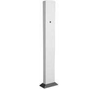 Soporte de cargador para vehículos eléctricos de alta resistencia, base de pedestal con conector de montaje en suelo para Tesla Wallbox, instalación segura en exteriores, interiores, garajes y aparc