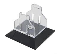 Soporte de carrete de pesca de PC reforzado con metal para carretes de gota de agua estabilidad durante la visualización y manejo diario (A)