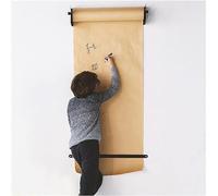 Soporte de carrete Kraft Dispensador y cortador de papel Kraft - 37/67/97/127 cm de ancho, portarrollos de papel de carnicero for hogar/oficina/cafetería Carrete Kraft(Steel Frame Wide-67cm/26.3in)