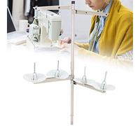 Soporte de carrete para cono de hilo de máquina de coser y estante de soporte de hilo de carrete para hogar Máquina de coser industrial Bordado Bordado de costura(4 - Hilo)