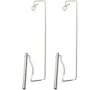 Soporte de carrete único de 2 uds, accesorios de soporte de estante de hilo de coser de aleación de aluminio suministros para máquina de coser Vintage para el hogar