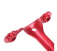 Soporte de Cartucho de CO2 para Bicicleta, Soporte de Cartucho de CO2 Compacto para Bastidor Delantero de Bicicleta(Rojo)
