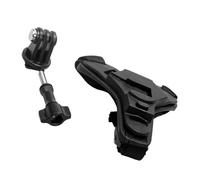 Soporte de casco ajustable para cámaras de acción que habilitan el montaje vertical horizontal del casco en primera persona