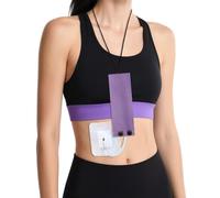 Soporte de catéter de diálisis peritoneal para Baxter 5C4482 5C4483, PD-Katheter-Lanyard PD Secure Soporte de Ducha Kit de Transferencia PD Accesorios para Hombres y Mujeres (1, Lila, 0)