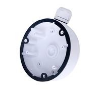 Soporte de CCTV ajustable resistente a la corrosión, rotación flexible con caja de alambre oculta para una instalación sin problemas, soporte de seguridad oculto para gestión de cables