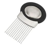 Soporte de Cebolla de Acero Inoxidable para Rebanar, Cortador de Limón, Cortador de Cebolla, Cortador de Cebolla para Rebanar Cebollas, Herramienta Auxiliar Ergonómica Multiusos