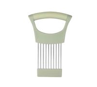 Soporte de cebolla para cortar cebollas de acero inoxidable con 10 agujas largas, picador de verduras para cortar tomates, aguacates y otras verduras