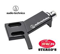 Soporte De Célula Fono Audio-Technica AT-HS4 BK Negra / Brazo Recto
