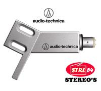 Audio Technica AT-Hs4sv - Soporte de Cabeza acodado para Brazo de Tono, Color Gris