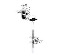 Soporte de cencerro de metal montado en aro de tambor extraíble, abrazadera de montaje estándar para instrumentos musicales, accesorios de piezas de repuesto, accesorios de percusión