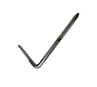 Soporte de cencerro para tambor de percusión, soporte ajustable para abrazadera de aro hacia arriba o hacia abajo, soporte de tambor de percusión, montaje ajustable