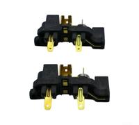 Soporte de cepillo de carbono para 616857-00, soporte de cepillo de repuesto para herramienta eléctrica, accesorios de repuesto de motor eléctrico (2 piezas)