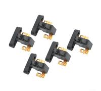 Soporte de cepillo de carbono para generadores de 2-3KW 5-8KW, accesorios de repuesto para generadores compatibles con modelos 168F/188F, paquete de 5 unidades, negro (5-8 KW)