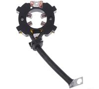 Soporte de cepillo de carbono para motor de arranque M6 RS550 compatible con piezas de taladro eléctrico Bosch, acabado negro (ordinario)