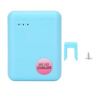 Soporte De Cepillo De Dientes Esterilizador UV, Desinfectante De Cabeza De Cepillo De Dientes Portátil Montado En La, Soporte De Secado De Esterilización De Cepillo De Dientes UV(azul)