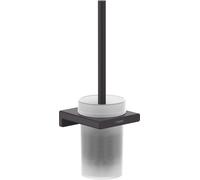 soporte de cepillo de inodoro hansgrohe AddStoris, 41752670, color: negro mate