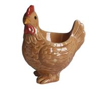 Soporte de cerámica 3D estable para huevos de gallina que proporciona un almacenamiento seguro y un toque decorativo en cocinas modernas, bandeja de exhibición de huevos, decoración de granja