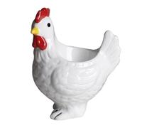 Soporte de cerámica 3D estable para huevos de gallina que proporciona un almacenamiento seguro y un toque decorativo en cocinas modernas, bandeja de exhibición de huevos, decoración de granja