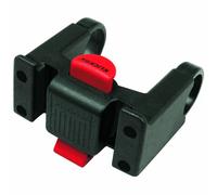 Soporte de cesta delantera Klickfix oversize para manillar de 31,8 mm de diámet