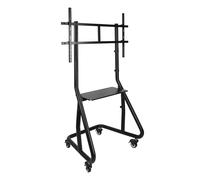 Tooq Soporte DE Suelo con Ruedas/Patas FS20200M-B Pantallas 60-105, Negro